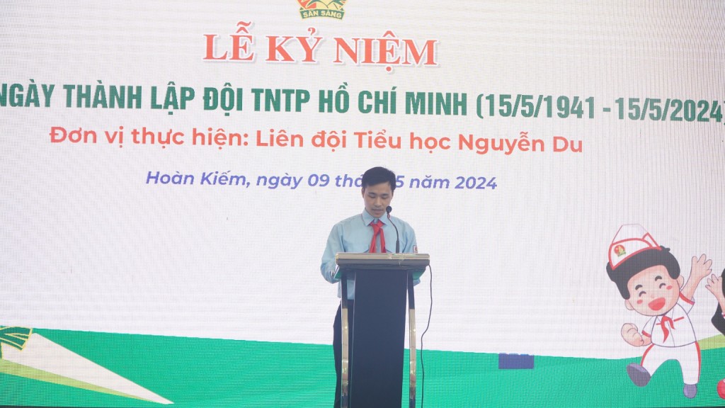 Thiếu nhi Hoàn Kiếm kỷ niệm 83 năm Ngày thành lập Đội