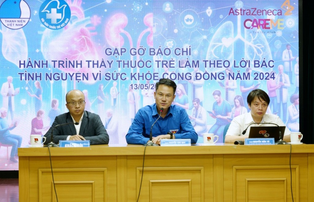 20.000 thầy thuốc trẻ tham gia "Vì một Việt Nam khỏe mạnh hơn"