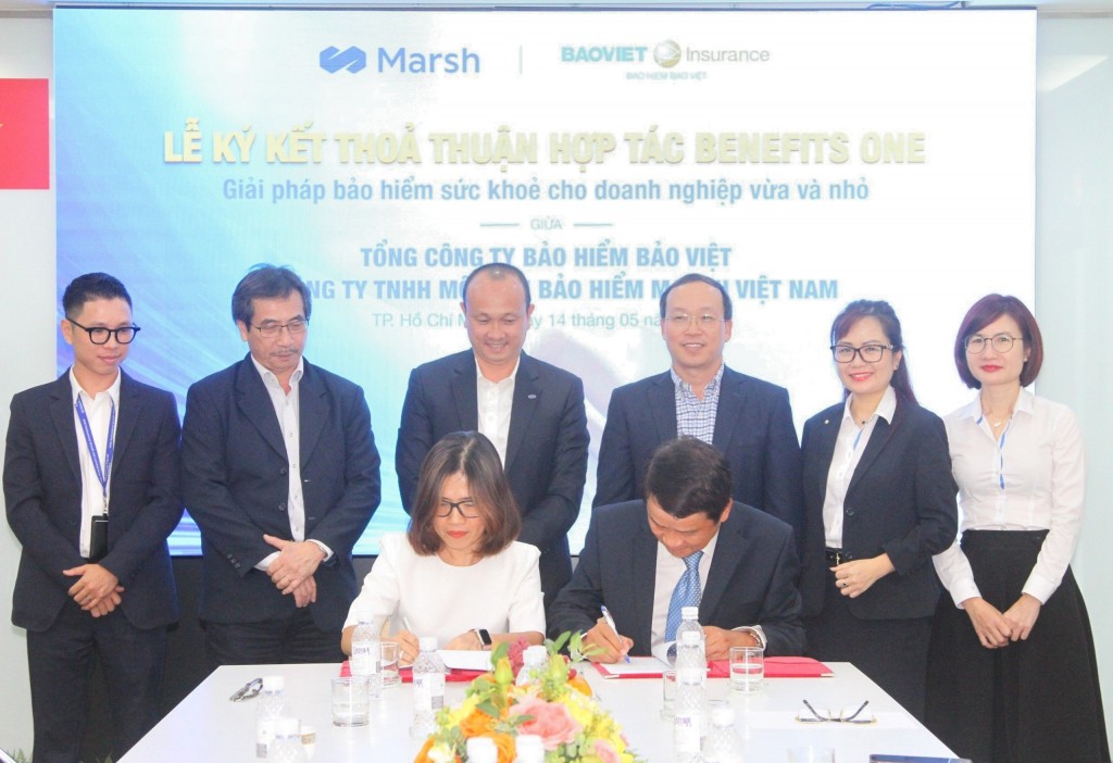 Bảo hiểm Bảo Việt Marsh Việt Nam kí kết thỏa thuận bảo hiểm cho doanh nghiệp vừa và nhỏ