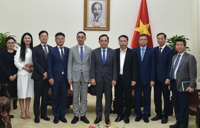 Phó Thủ tướng tiếp Phó Chủ tịch Huawei khu vực châu Á - Thái Bình Dương