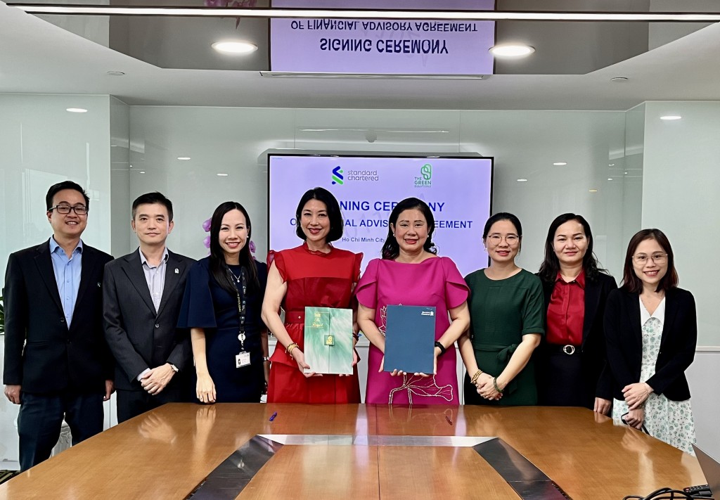 Standard Chartered cung cấp dịch vụ tư vấn tài chính cho dự án hydro xanh Trà Vinh