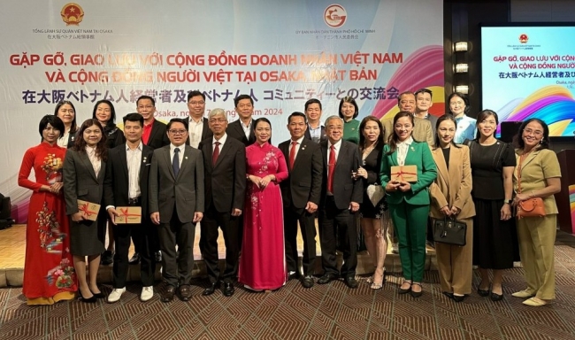 Phát huy tinh thần cộng đồng doanh nhân Việt Nam tại Osaka, Nhật Bản