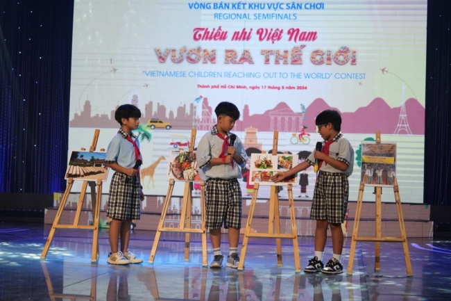 Thiếu nhi trổ tài quảng bá nét đẹp văn hoá truyền thống dân tộc