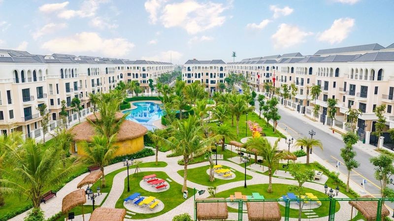 Cuộc sống ở phân khu Cọ Xanh được bao quanh bởi quần thể các công viên xanh mát 