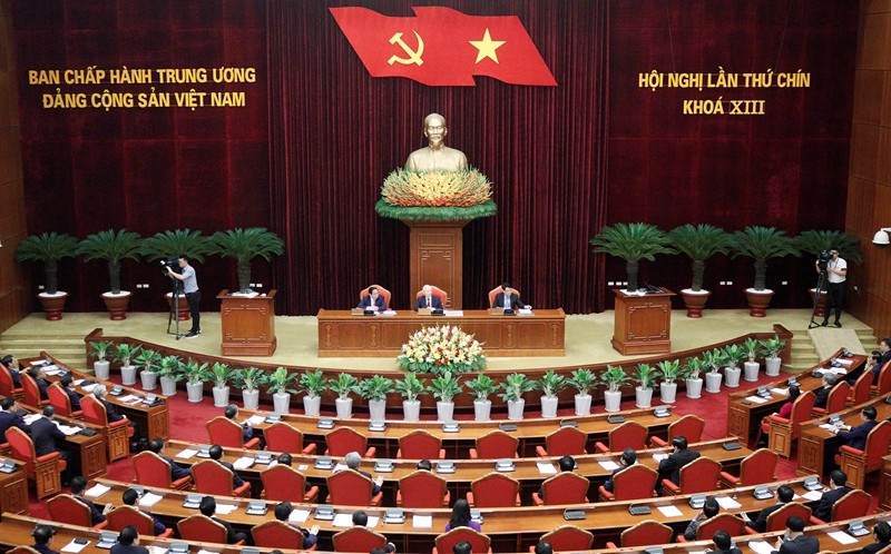 Phiên bế mạc Hội nghị lần thứ 9 Ban Chấp hành Trung ương Đảng khóa XIII.