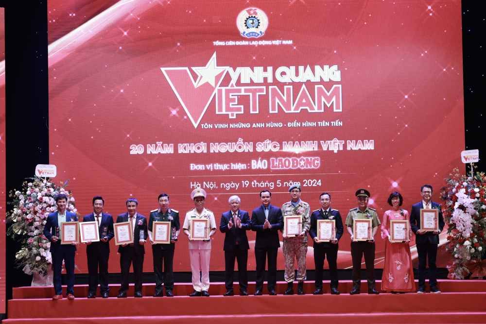 Chương trình Vinh quang Việt Nam lan toả mạnh mẽ tinh thần yêu nước