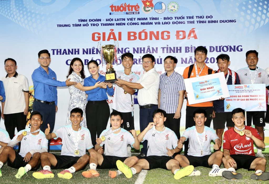 Ấn tượng giải bóng đá thanh niên công nhân Bình Dương