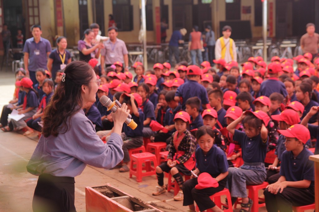 Dự án “Chăm em đủ chất” đến vùng cao Điện Biên, Sơn La