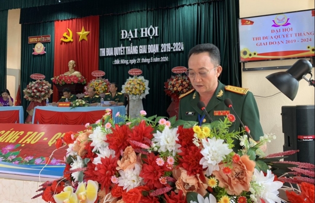 Trung đoàn 720 tổ chức Đại hội thi đua quyết thắng 2019 – 2024