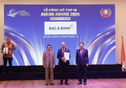 BAC A BANK vinh dự trong Top 10 Doanh nghiệp tiêu biểu ASEAN 2024