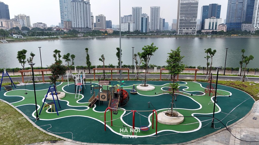 Cận cảnh Cung Thiếu nhi Hà Nội sắp khánh thành Cận cảnh Cung Thiếu nhi Hà Nội sắp khánh thành