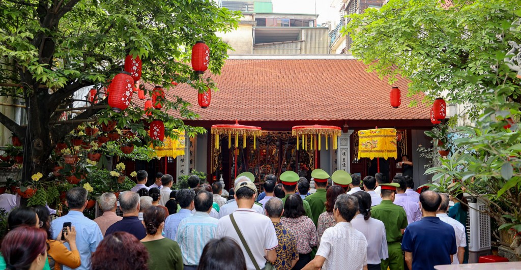 Ngôi đền duy nhất ở Việt Nam thờ 'ông tổ' phòng cháy chữa cháy