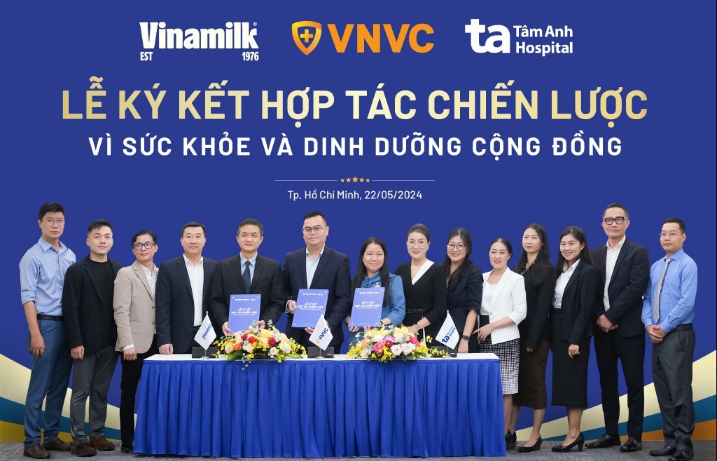 Vinamilk "bắt tay" nhiều đối tác y tế lớn đẩy mạnh chăm sóc dinh dưỡng, sức khỏe cộng đồng