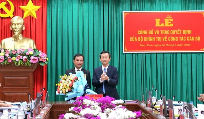 Kon Tum có tân Phó Bí thư Tỉnh ủy