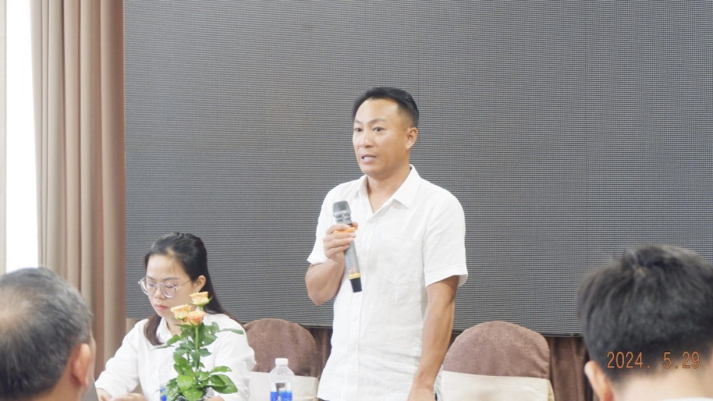 ông Trương Văn Hào, Tổng Giám đốc Công ty CP Đầu tư Hoàng Nhất Nam