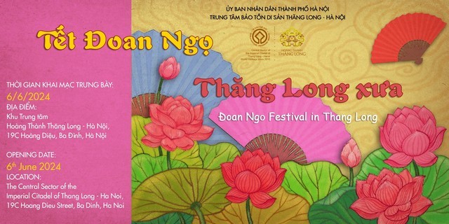 Nhiều hoạt động hấp dẫn, ý nghĩa trong chương trình tái hiện tết Đoan Ngọ tại Hoàng Thành Thăng Long