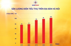 Hà Nội: Mức tiêu thụ điện lập đỉnh do nắng nóng kéo dài