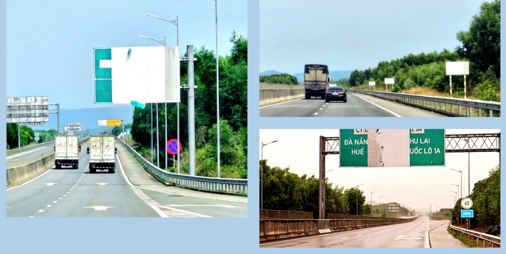 Bài 4: Khẩn trương sửa chữa các biển báo giao thông hư hỏng trên cao tốc Đà Nẵng - Quảng Ngãi