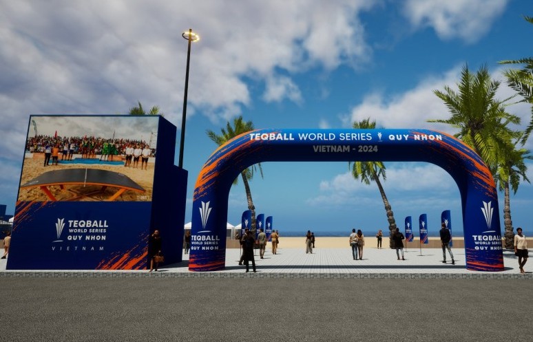 Giải Teqball thế giới 2024 diễn ra tại TP Quy Nhơn