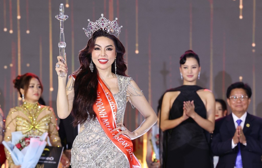 Hoa hậu Doanh nhân Asean 2024 gọi tên CEO Nghiêm Thị Huệ