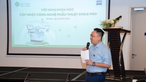 "Cập nhật công nghệ phẫu thuật SMILE Pro" tại bệnh viện Mắt Sài Gòn