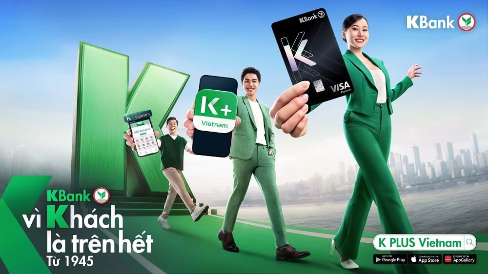 KBank ra mắt thẻ tín dụng KBank Cashback Plus, hoàn tiền tự động lên tới 15%