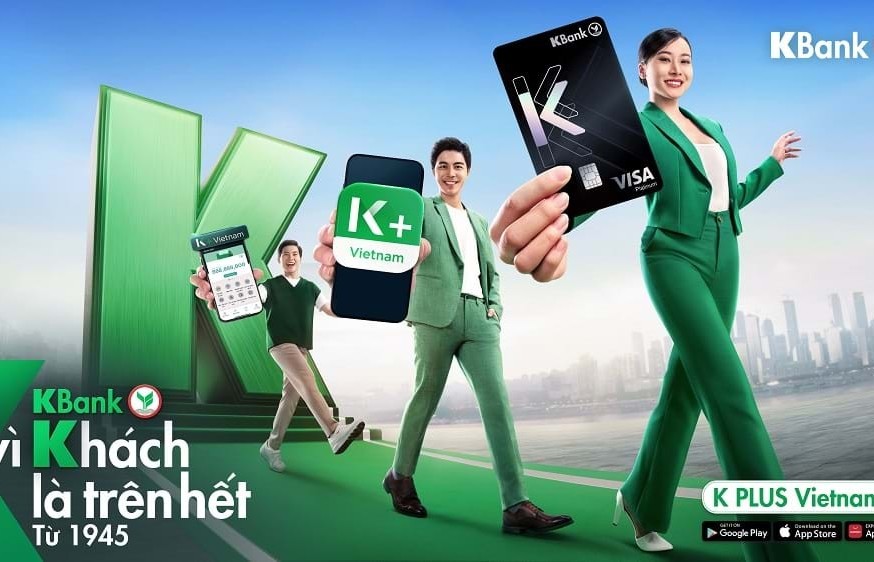 Thẻ tín dụng KBank tự động hoàn tiền đến 15% cho mọi giao dịch