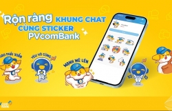 Gắn kết khách hàng thông qua sticker đại diện cho thương hiệu trên các nền tảng số