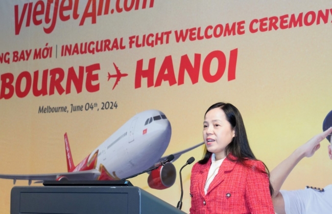 Vietjet kết nối Melbourne với Hà Nội, vé thương gia khuyến mãi tới 50%