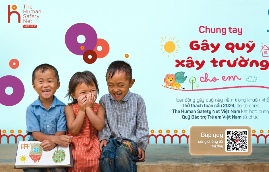 “Chung tay gây quỹ – Xây trường cho em”