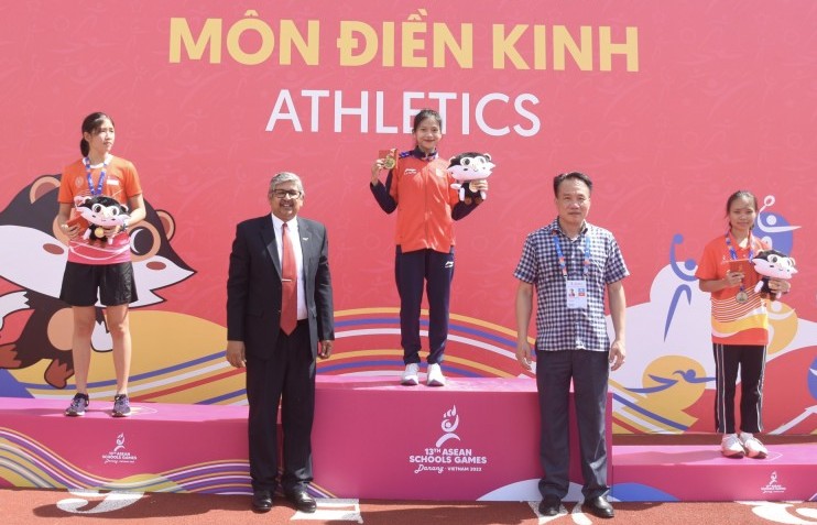 Đoàn thể thao Việt Nam đang dẫn đầu bảng tổng sắp huy chương