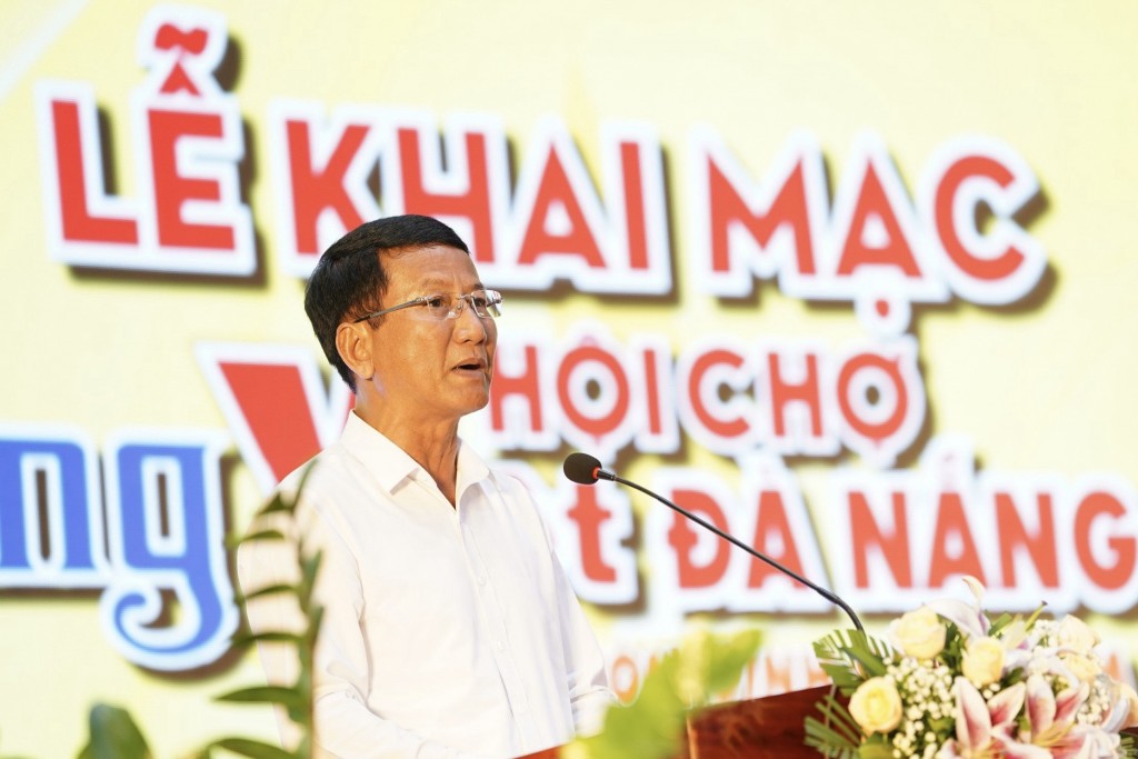 ông Nguyễn Hữu Hạnh - Phó Giám đốc Sở Công Thương TP Đà Nẵng phát biểu khai mạc 