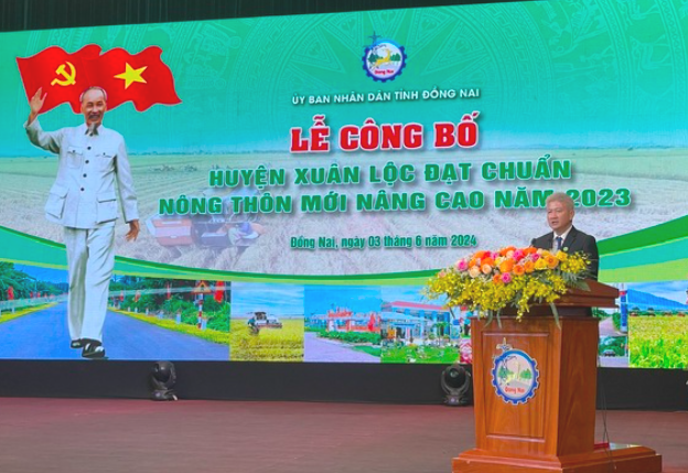 Đồng Nai: Huyện Xuân Lộc đạt chuẩn Nông thôn mới nâng cao