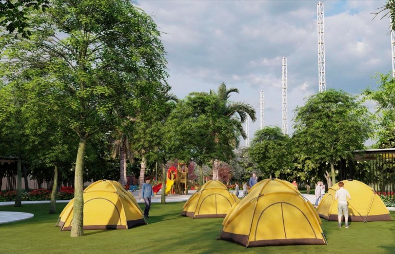 Vinhomes Ocean Park 2 nâng tầm chuẩn sống với tổ hợp công viên thể thao cây xanh “khủng”