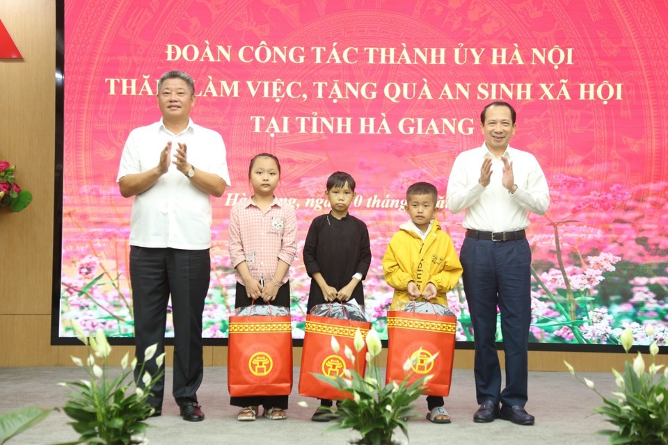 Đóng góp của Hà Nội giúp Hà Giang thúc đẩy giảm nghèo bền vững