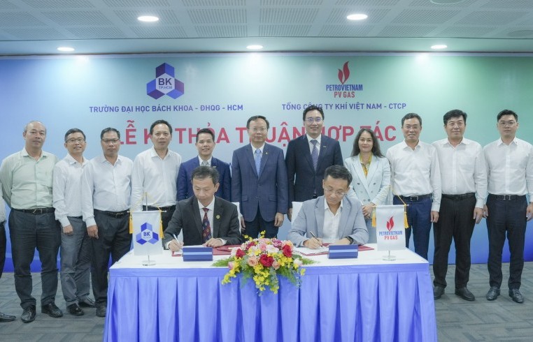 PV GAS ký thỏa thuận hợp tác cùng Trường Đại học Bách khoa TP Hồ Chí Minh