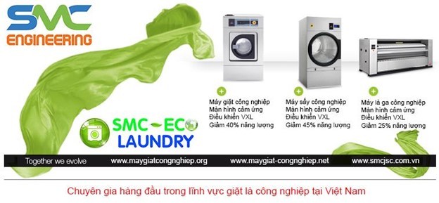 SMC Engineering - Đơn vị cung cấp máy giặt công nghiệp uy tín hàng đầu Việt Nam
