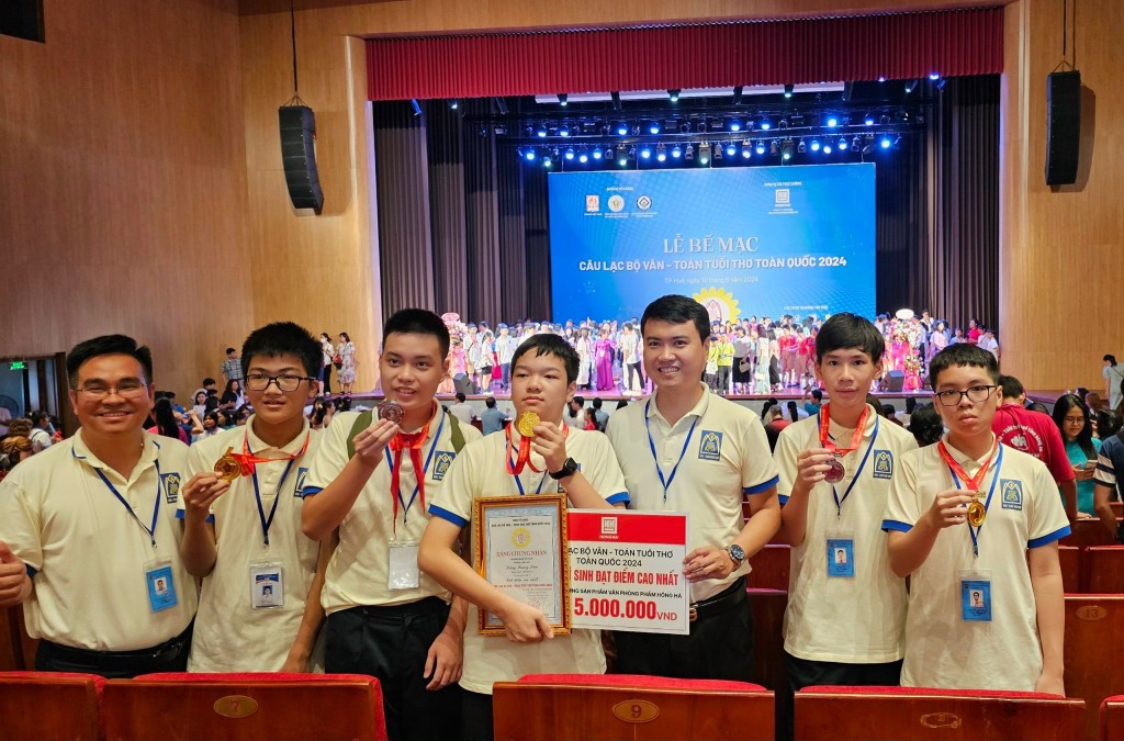 Trường THCS Trưng Vương đạt thành tích xuất sắc