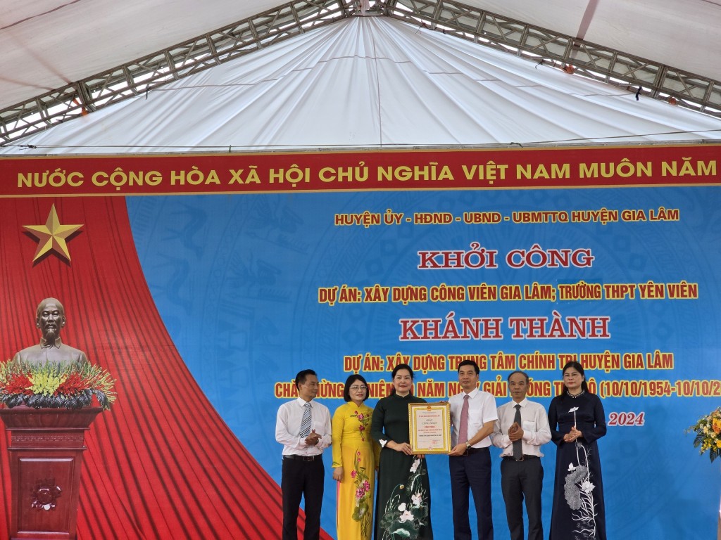 Gia Lâm: Khởi công xây dựng công viên gần 300 tỉ đồng