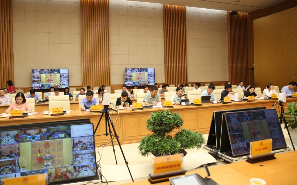 Các đại biểu tham dự cuộc họp - Ảnh: VGP/Nguyễn Hoàng