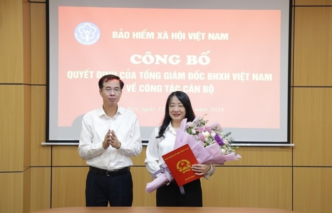 BHXH Việt Nam công bố công tác cán bộ tại Trung tâm Truyền thông