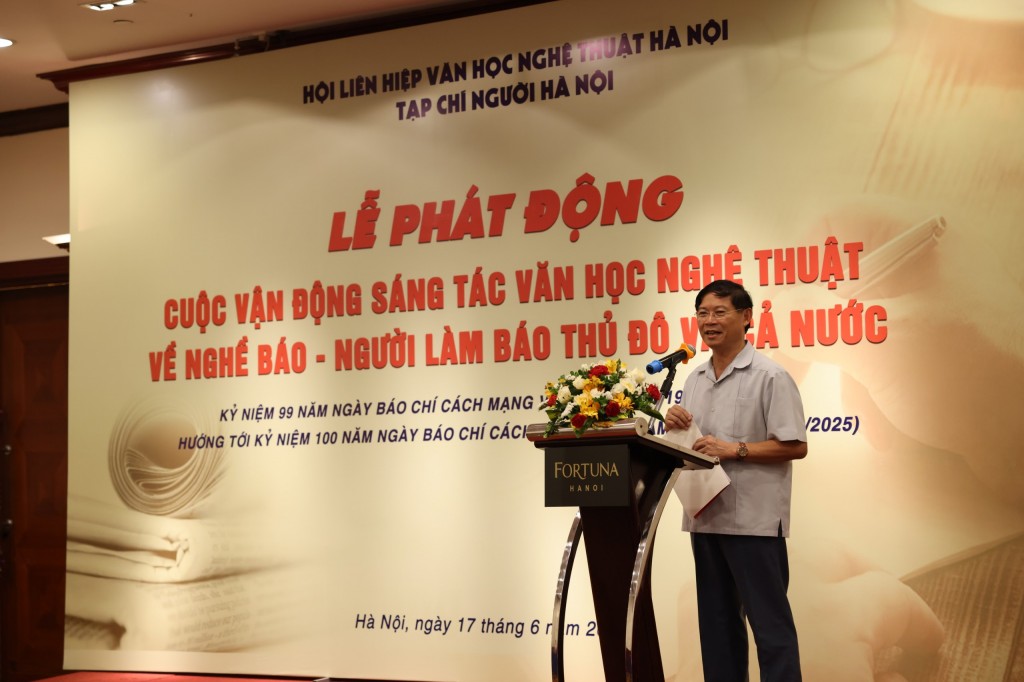 Phát động sáng tác văn học nghệ thuật về nghề báo, người làm báo
