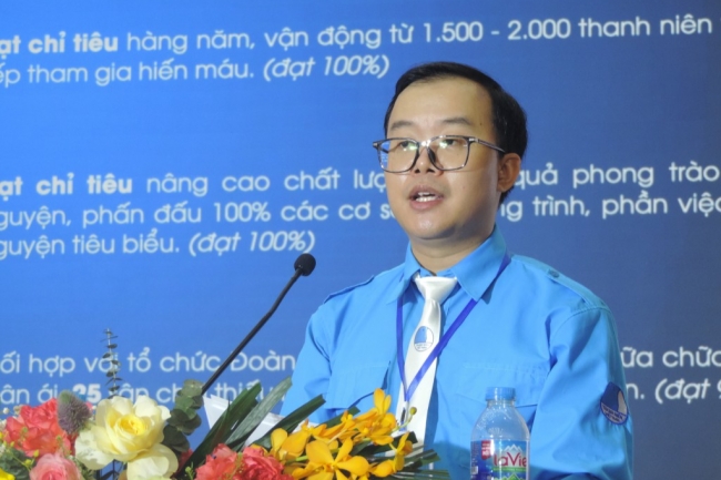Anh Võ Minh Phương tái đắc cử Chủ tịch Hội LHTN quận Hoàng Mai