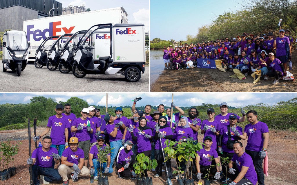 Nỗ lực phát triển bền vững của FedEx mang lại tác động tích cực đến cộng đồng