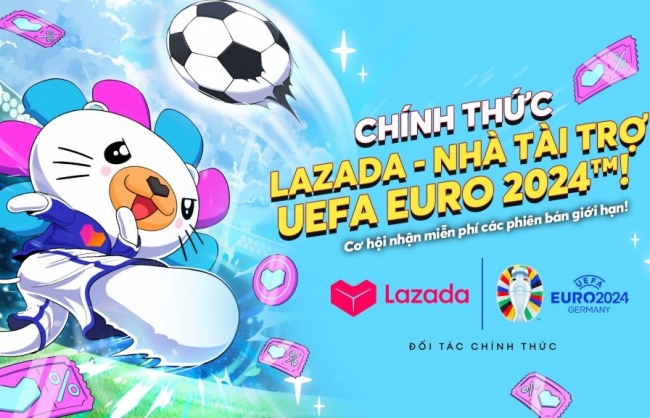 Lazada trở thành đối tác của UEFA EURO 2024™ tại Đông Nam Á