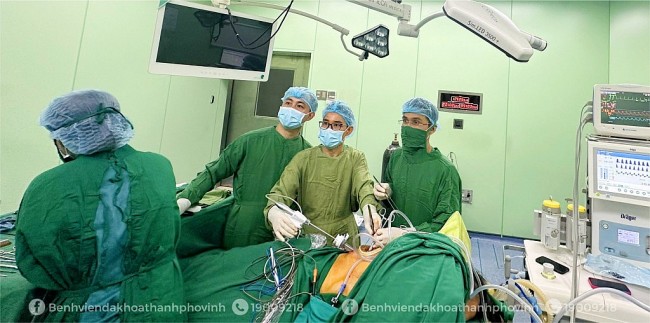 Phẫu thuật thành công cắt thùy phổi nội soi cho bệnh nhân ung thư