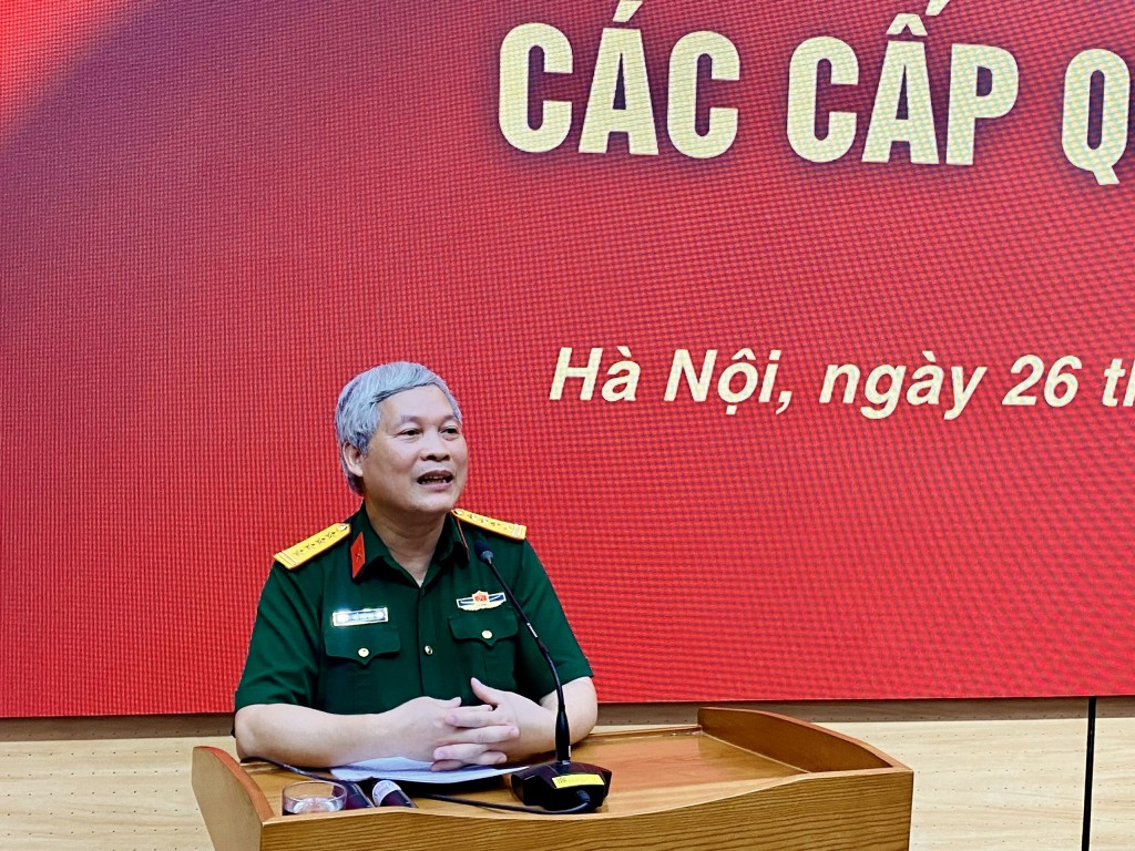Đại tá Đỗ Phú Thọ, thành viên Ban Chỉ đạo 35 Quân uỷ Trung ương, nguyên Phó Tổng Biên tập Báo Quân đội Nhân dân