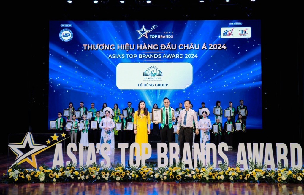 Lê Hùng Group - Tự hào Top 10 thương hiệu hàng đầu Châu Á 2024