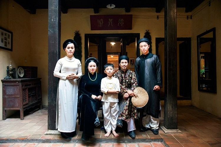 Mô hình gia đình Hà Nội truyền thống