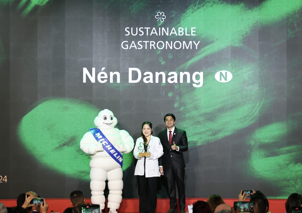 Nén Danang - nhà hàng nhận giải thưởng Michelin Selected - được trao tặng Sao Xanh Michelin đầu tiên tại Việt Nam